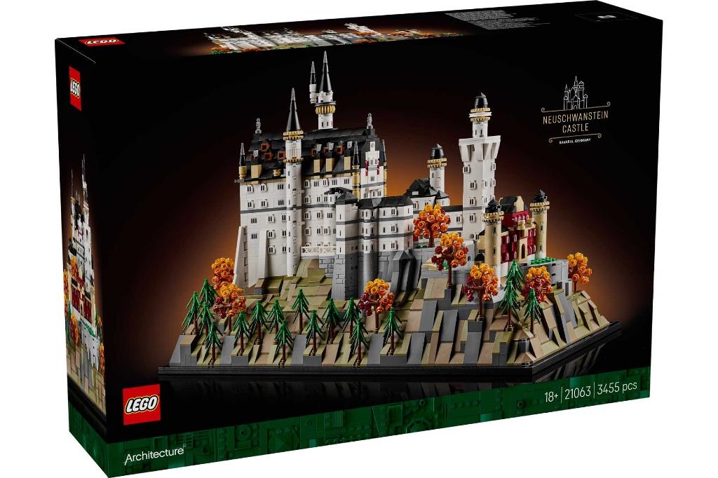 LEGO 21063 - Neuschwanstein huren – €10,00 p/w | BerghBricks, Ophalen of Verzenden, LEGO, LEGO, LEGO