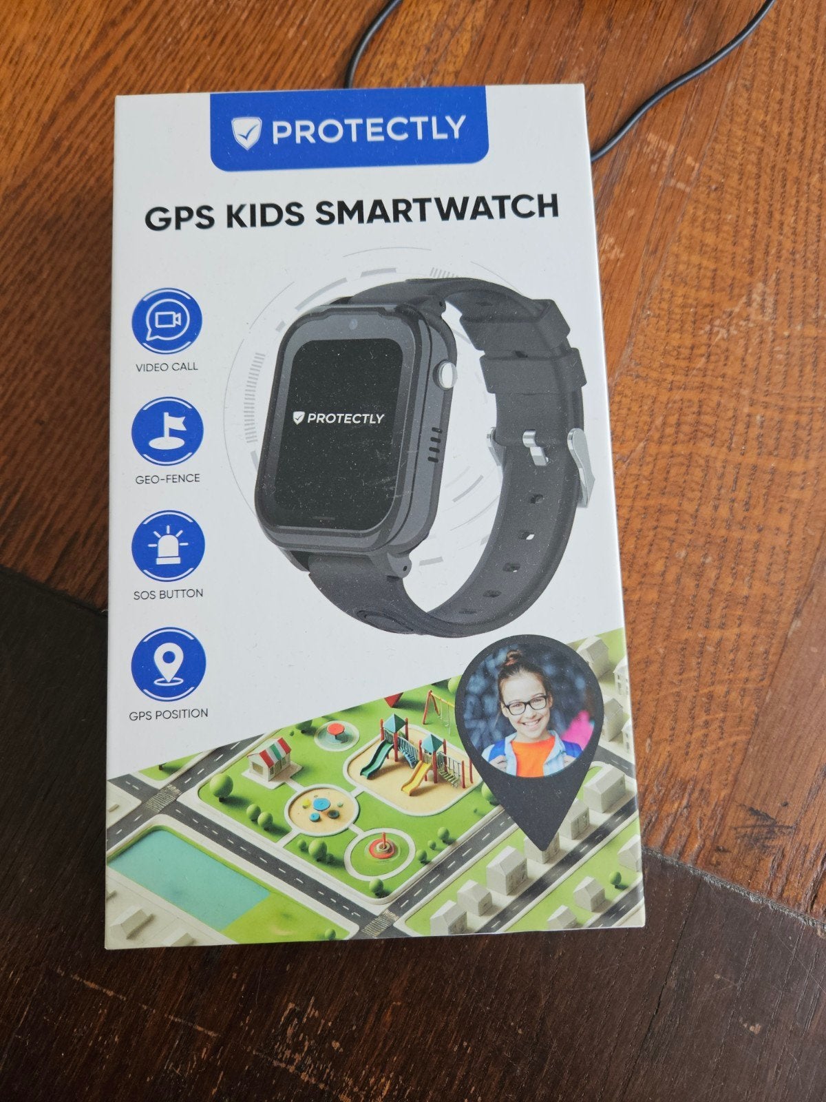 Protectly GPS Kids Smartwatch - Nieuw in doos, Ophalen of Verzenden, Nieuw, Jongen of Meisje