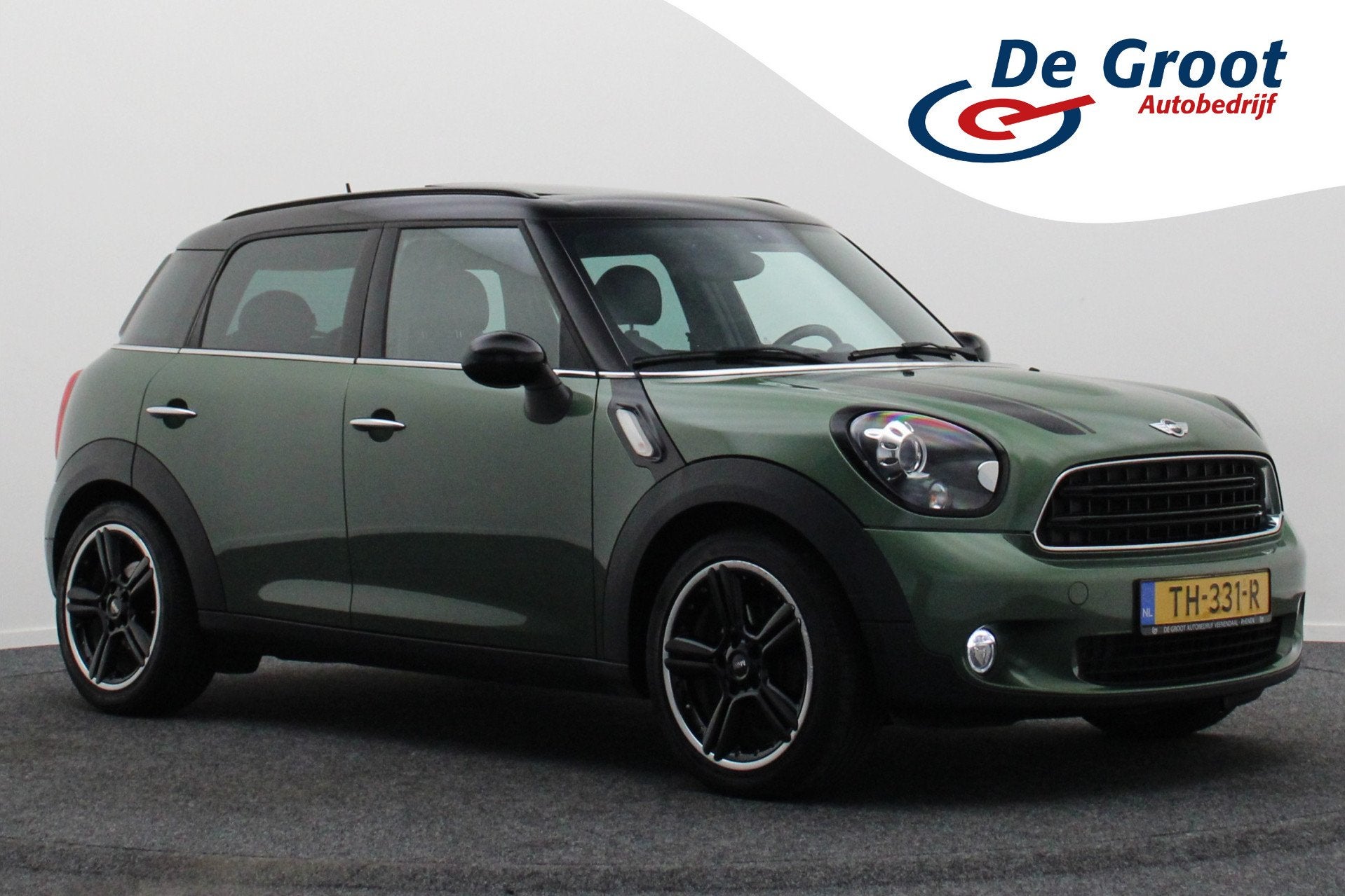 MINI Countryman 1.6 Cooper Chili Leer, Panoramadak, Trekhaak, Auto's, Mini, Voorwielaandrijving, Gebruikt, 122 pk, Leder