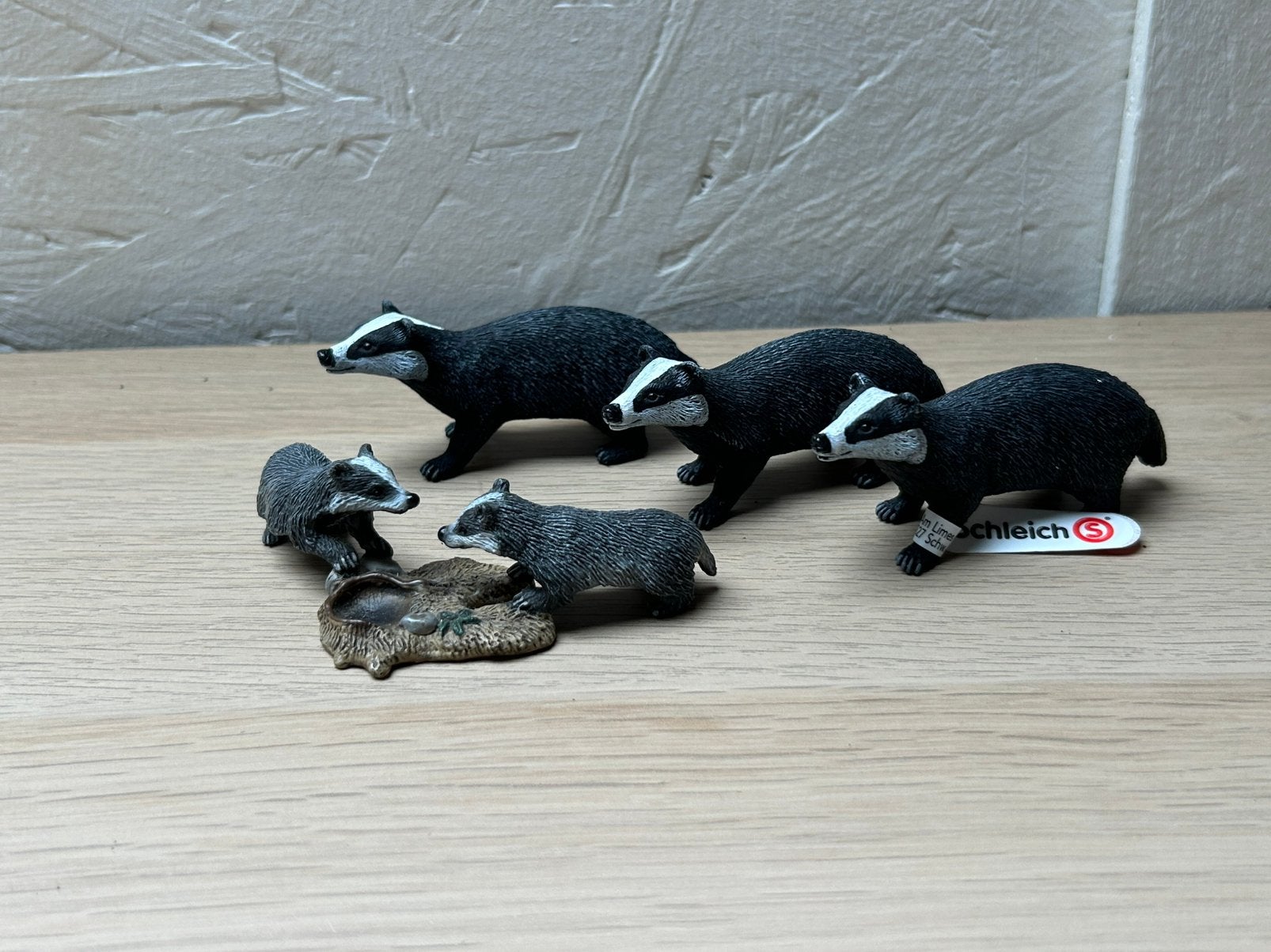 Schleich dassen, Verzamelen, Dierenverzamelingen, Ophalen of Verzenden, Zo goed als nieuw, Paard, Beeldje of Figuurtje