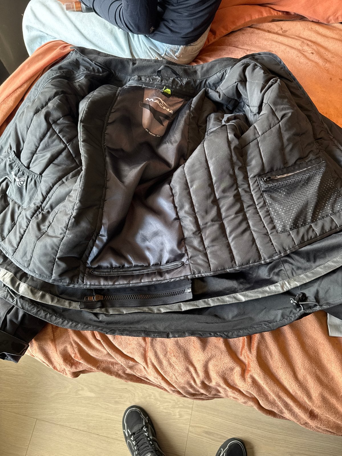 Macna motorjas 3-in-1 met bescherming, Motoren, Ophalen, Nieuw zonder kaartje, Jas | textiel