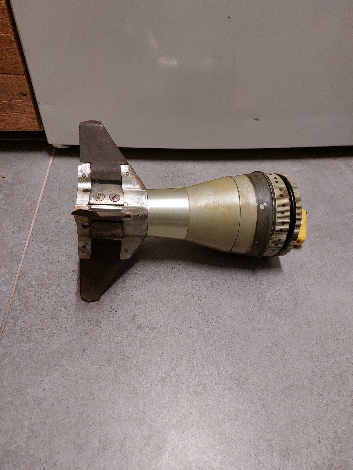 Racket rocket bom staartstuk misile ?  1-btt-68  5-bt-68, Verzamelen, Ophalen of Verzenden, Landmacht, Nederland, Hulzen of Bodemvondsten