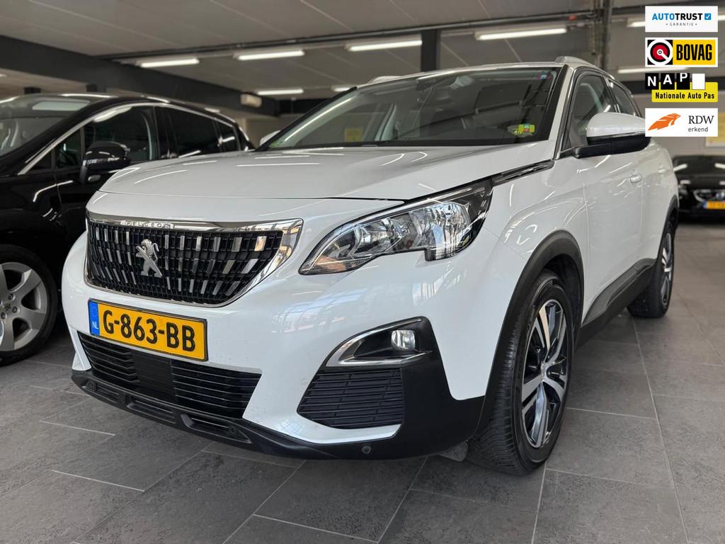 Peugeot 3008 1.2 PureTech Blue Lease Executive navi camera c, Auto's, Peugeot, Voorwielaandrijving, Stof, Gebruikt, 1199 cc