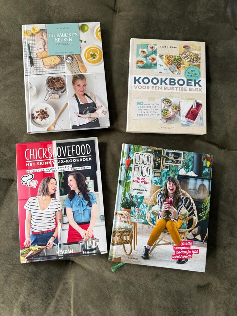 Diverse gezonde kookboeken, Hoofdgerechten, Gezond koken, Overige gebieden, Ophalen