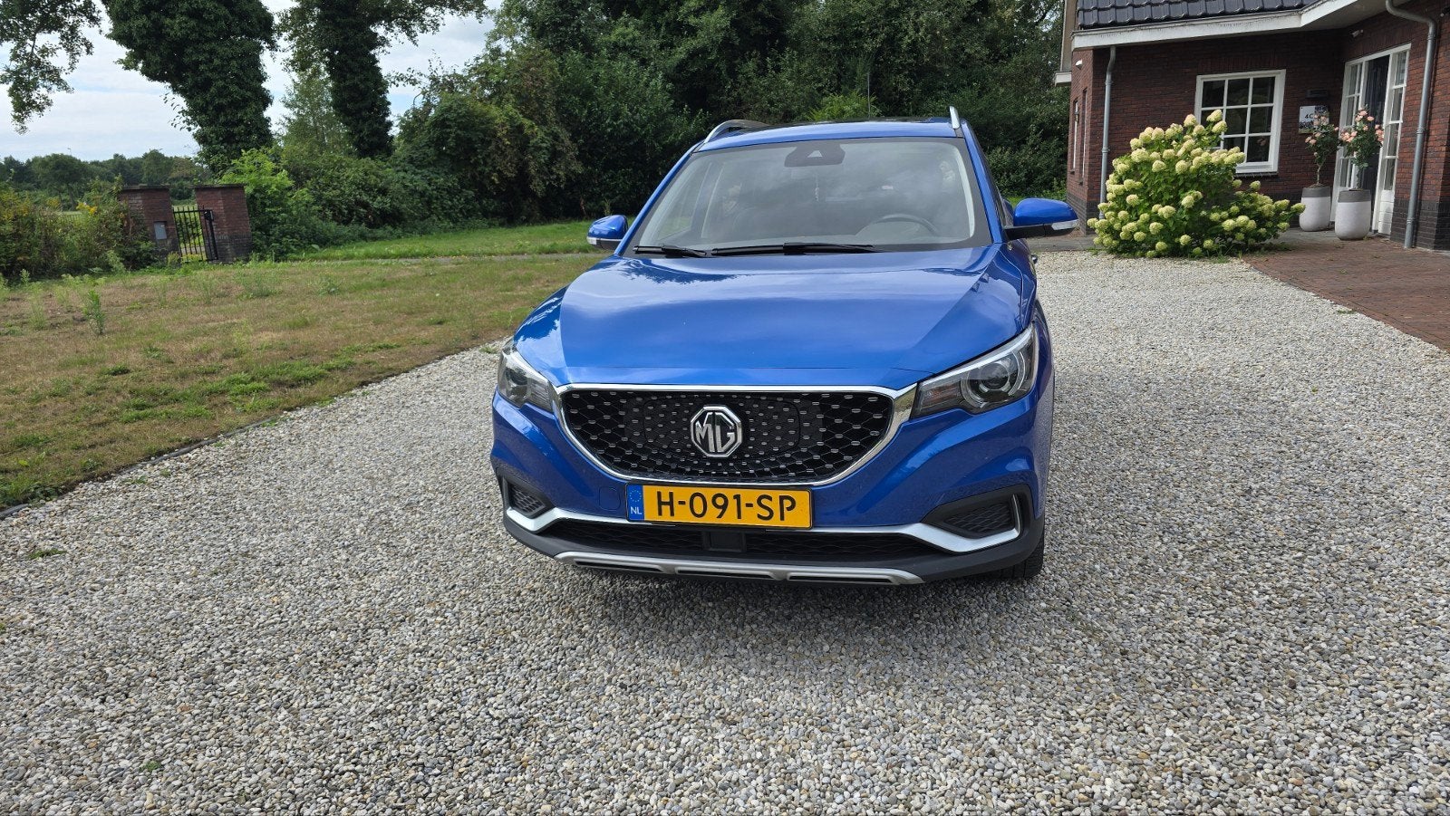 MG ZS Electric 143pk 2020 Blauw, Auto's, 143 pk, 38 min, 1507 kg, Origineel Nederlands