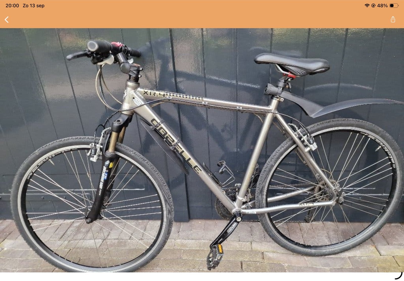 Gazelle XR4 Aluminium citybike - 54 cm, 28 inch, Vering, Velgrem, Ophalen of Verzenden