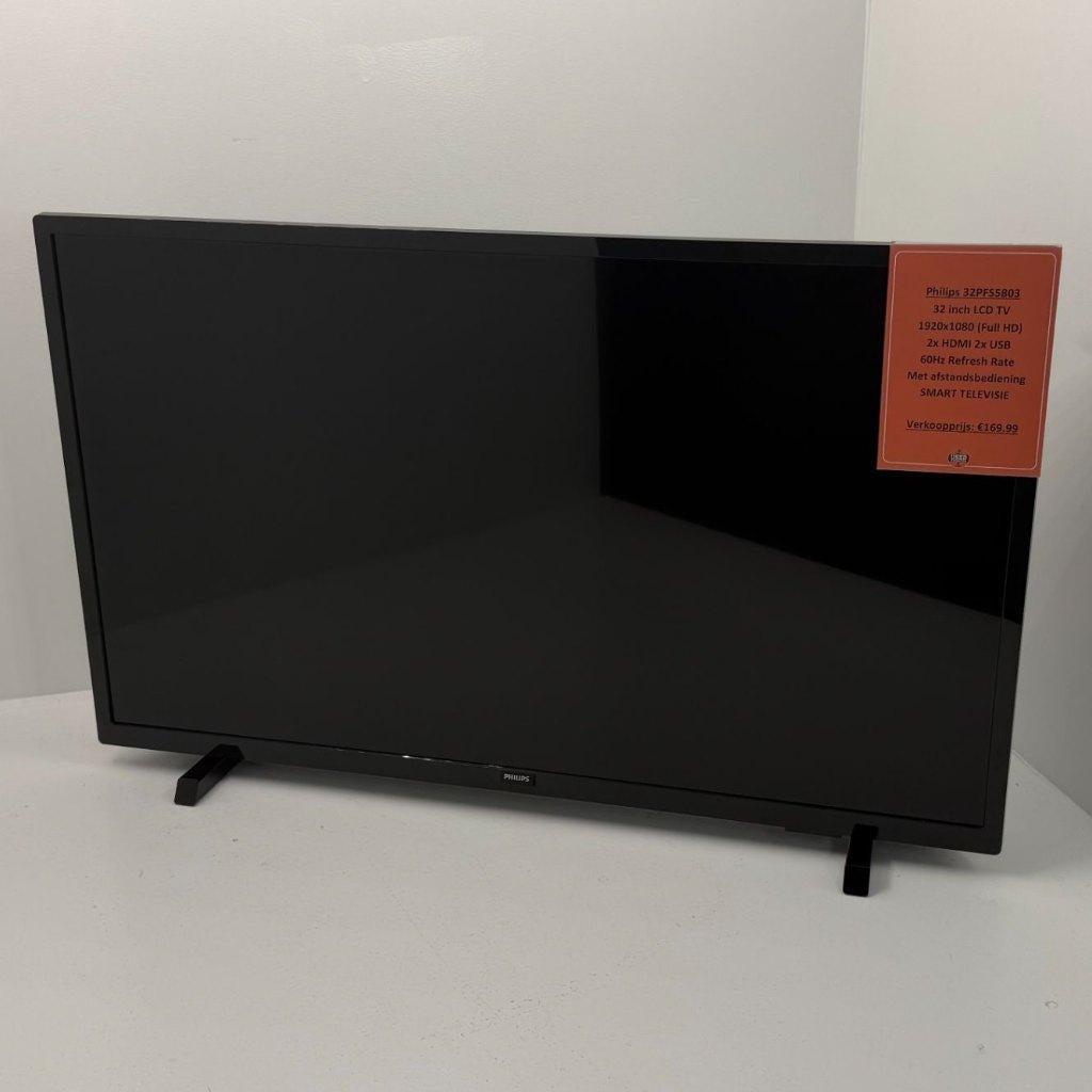 Philips 32PFS5803 Smart Televisie/TV | Met ab | Met garantie, Ophalen, Philips, 50 Hz, Dordrecht@usedproducts.nl