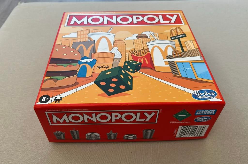 Limited edition Mc Donalds Monopoly (nog niet gebruikt), Ophalen of Verzenden, Zo goed als nieuw