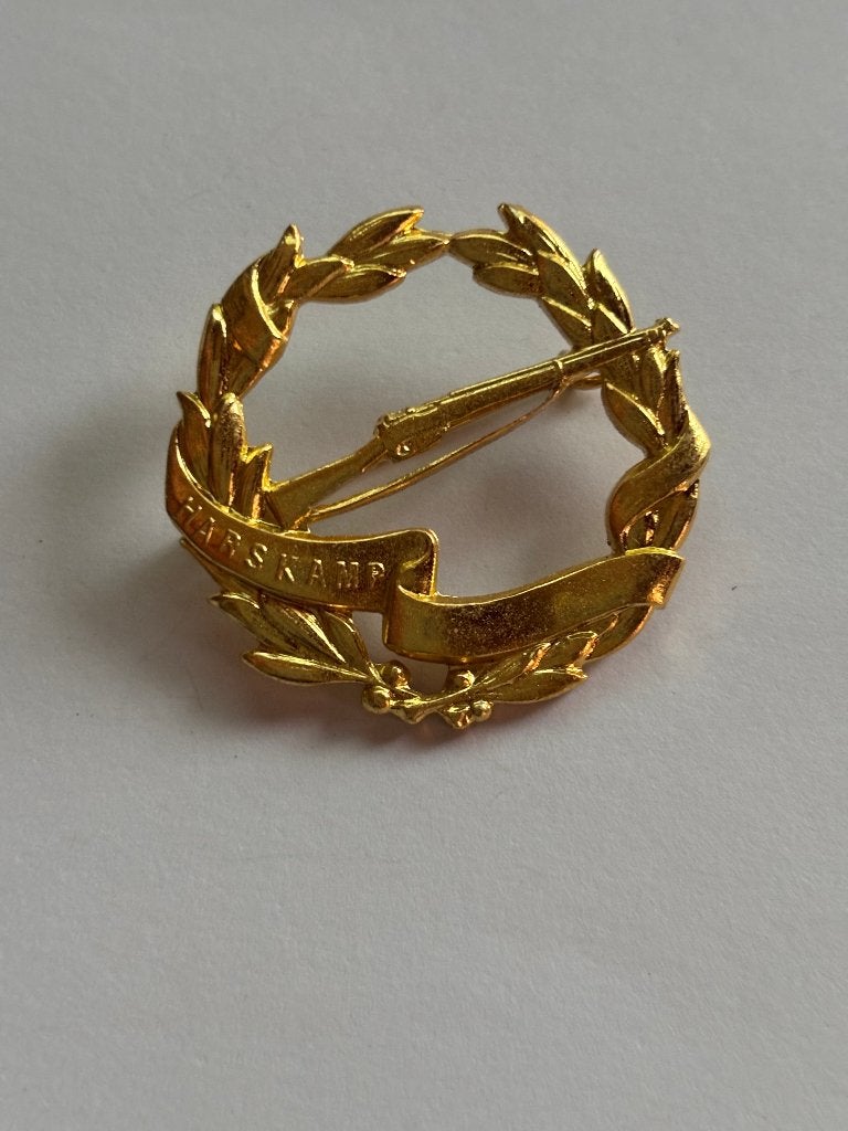 Harskamp speld goud NO: 1, Verzenden, Landmacht, Nederland, Kleding of Schoenen