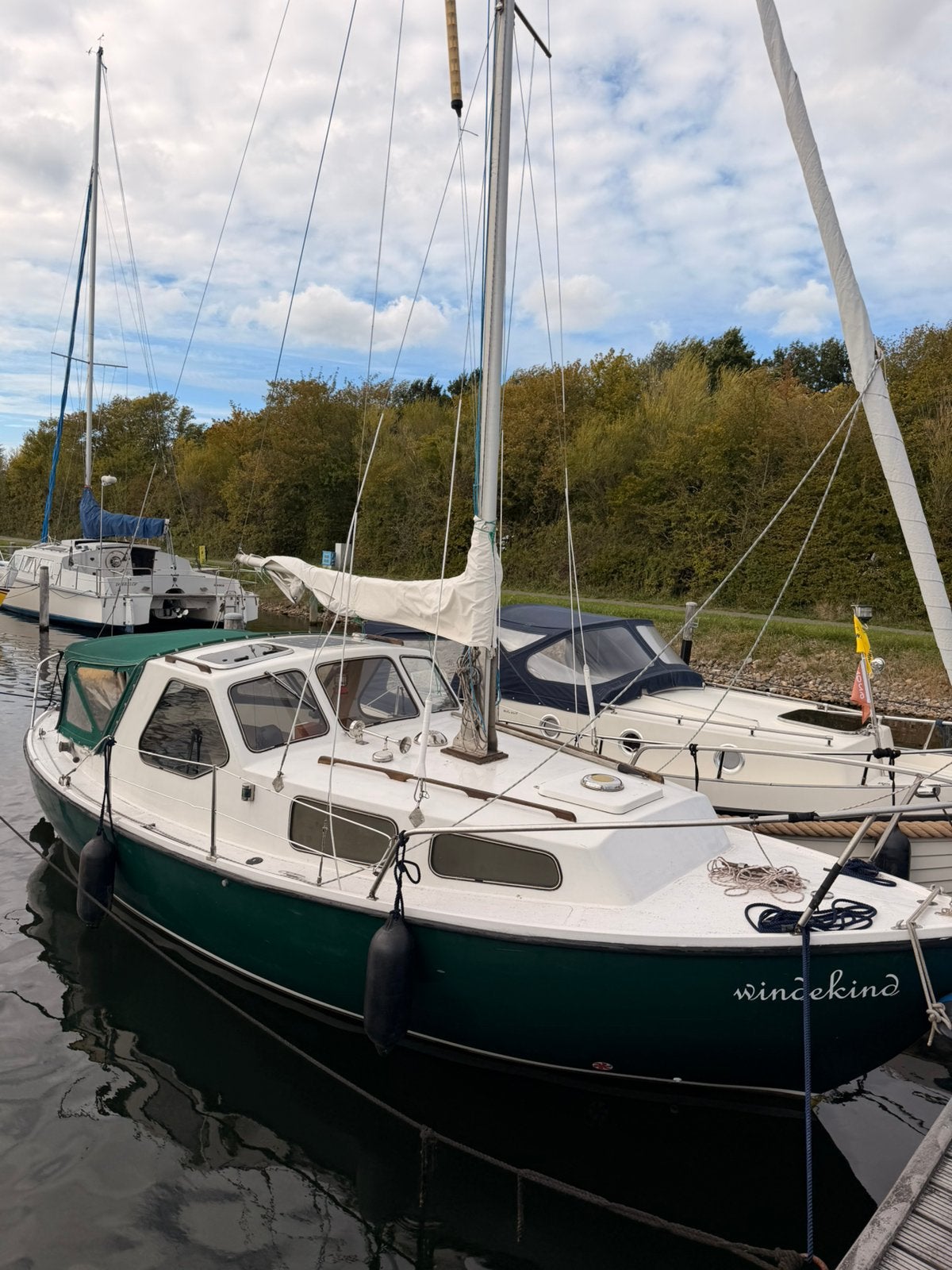 LM23 Motorsailer “Windekind” – boegschroef, stuurhut -