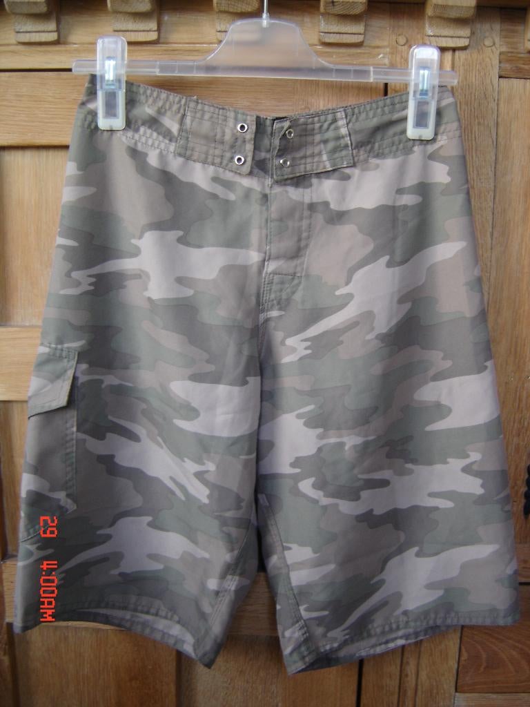 Legergroene Zwembroek maat 176, Ophalen of Verzenden, Zo goed als nieuw, Jongen, Sport- of Zwemkleding