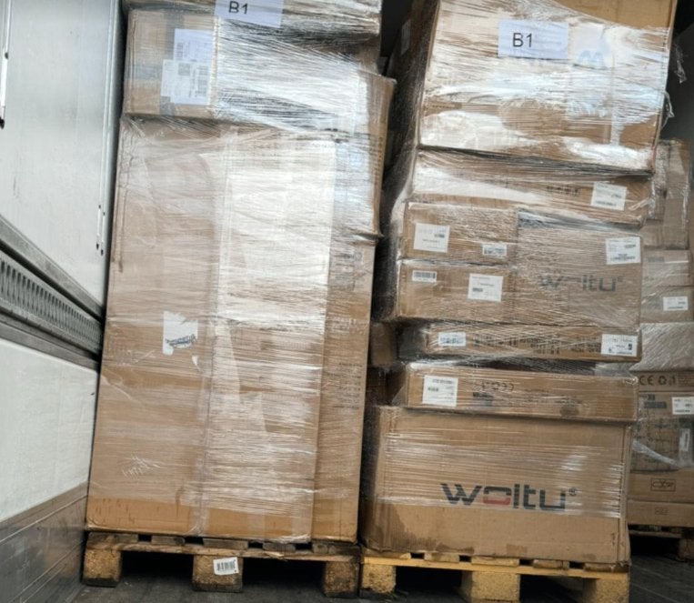 1600 mistery partij handel kleding retour pallets samsung, Ophalen, Nieuw