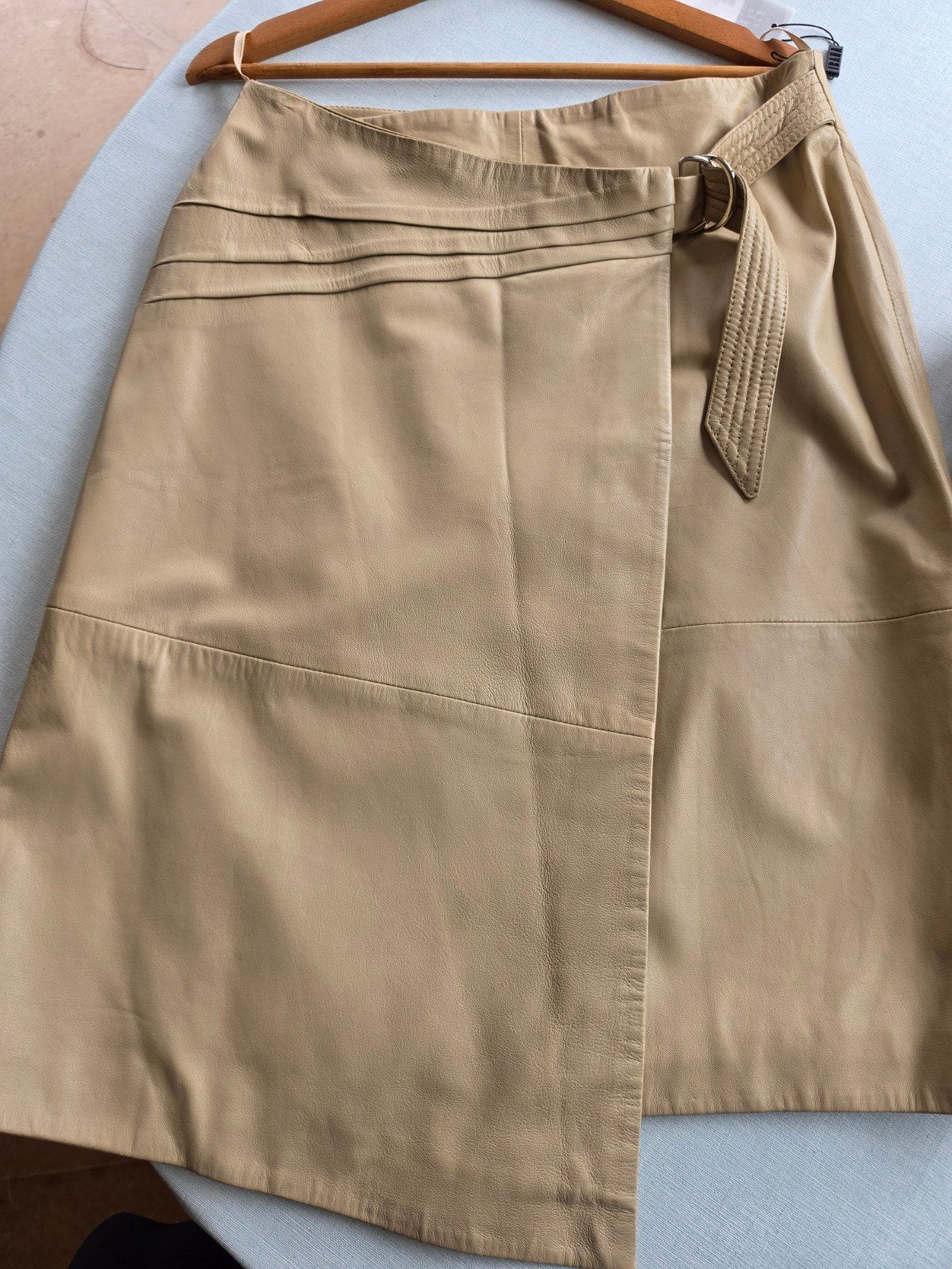 Ibana leren rok mt 40, Maat 38/40 (M), Zwart, Nieuw, Ophalen of Verzenden