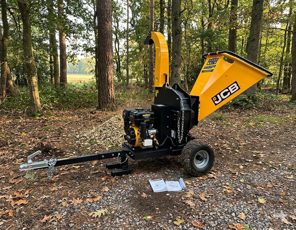 Hout hakselaar, Tuin en Terras, Hakselaars, Ophalen, Nieuw, Benzine