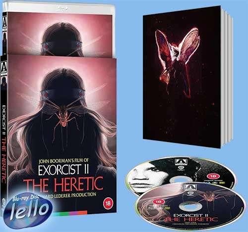 Blu-ray: Exorcist II: The Heretic, LE (1977 Linda Blair) UK, Ophalen of Verzenden, Nieuw in verpakking, Horror