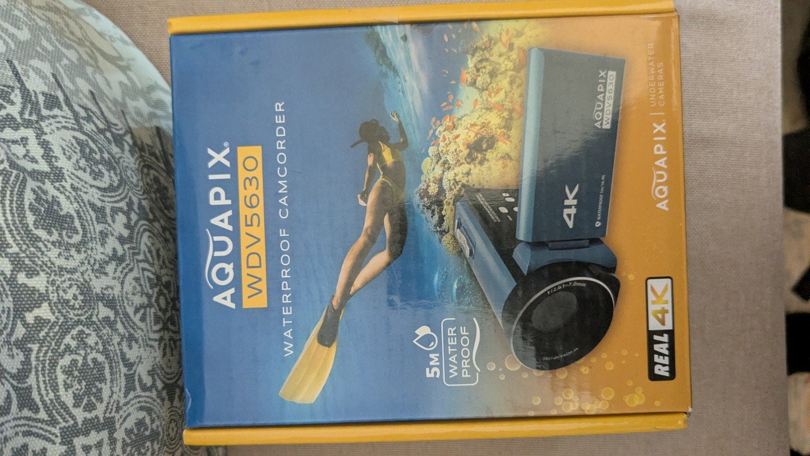 Aquapix WDV5630 Waterproof Camcorder 4K -Nieuw in verpakking, Overige merken, Full HD, Camera, Nieuw