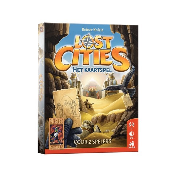 Lost Cities Het Kaartspel 999 Games Kaartspel Nieuw, 999 Games, Nieuw, Ophalen of Verzenden, Vijf spelers of meer