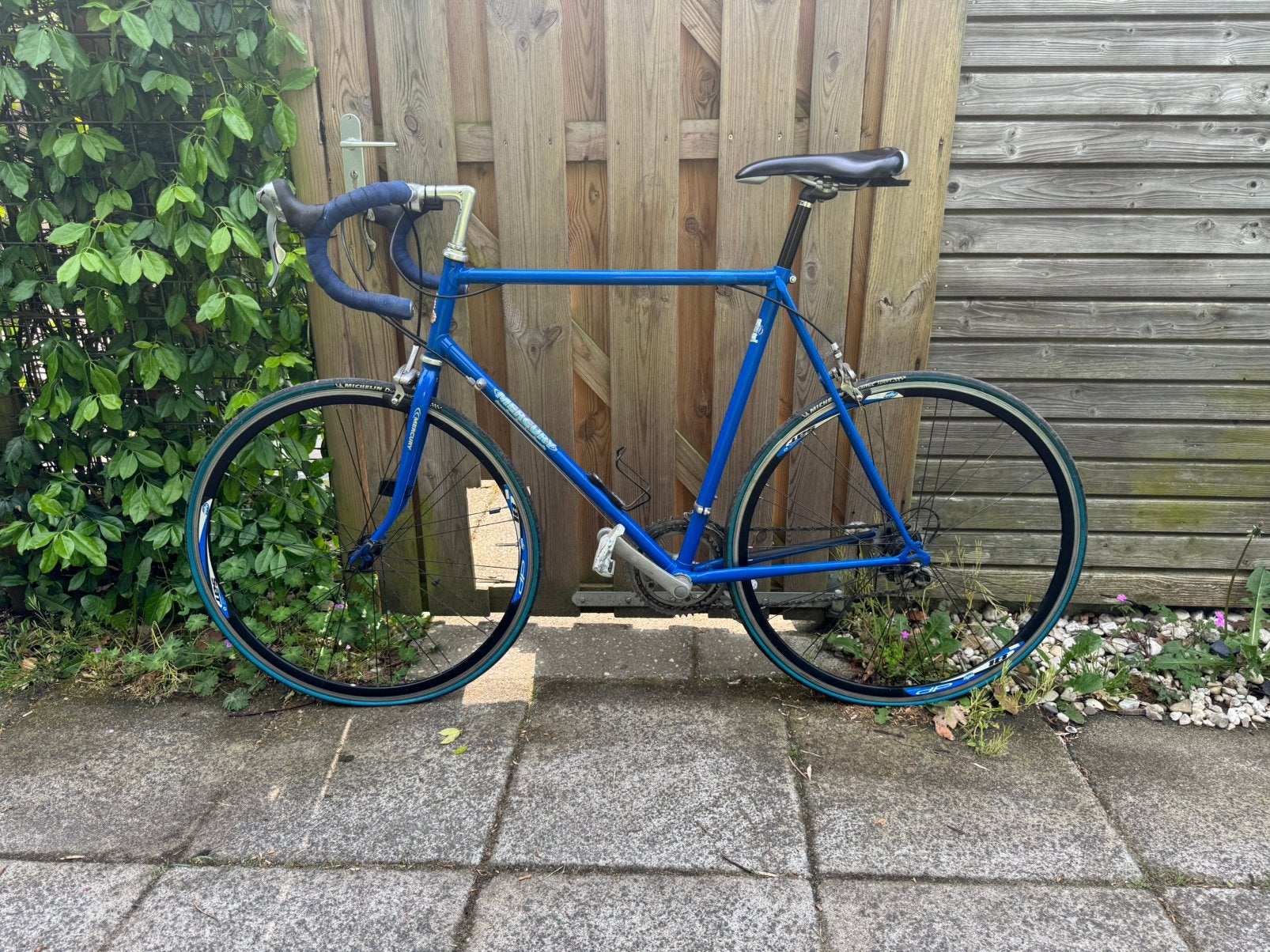 Retro racefiets | Raleigh Mercury | Shimano 600, Fietsen en Brommers, Gebruikt, Velgrem, 57 tot 61 cm, Ophalen