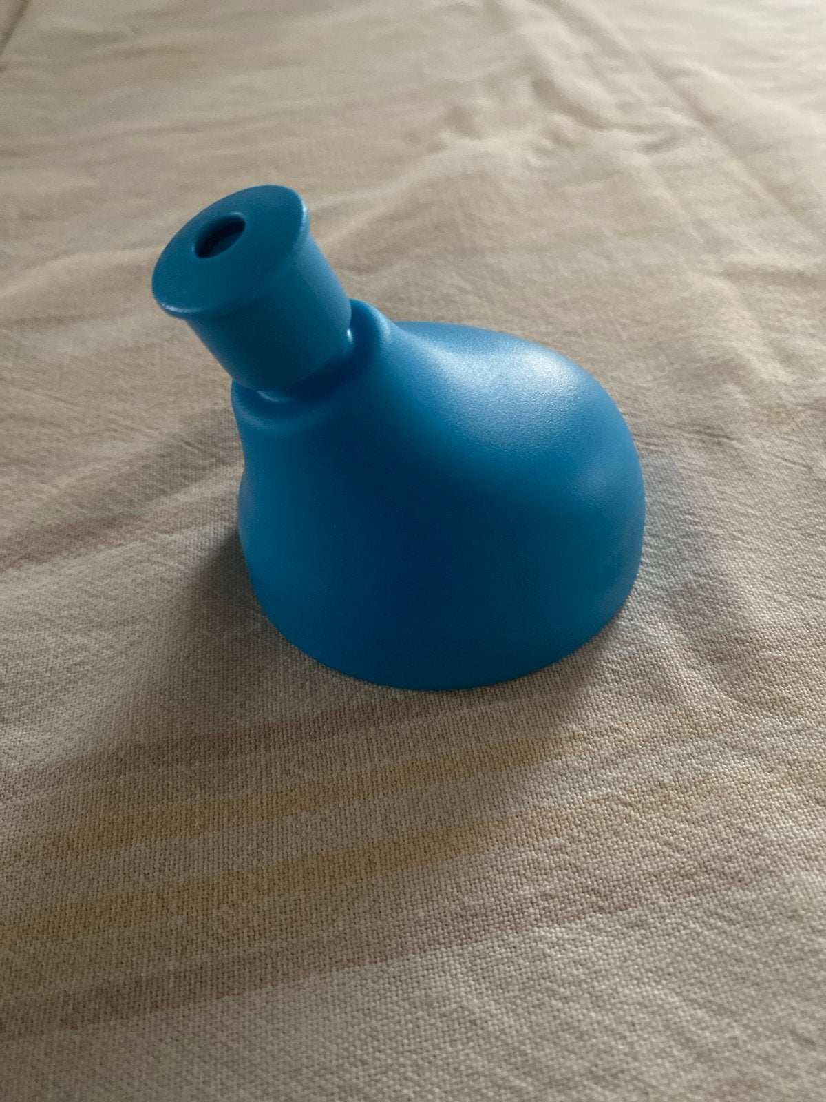 Blauwe Tupperware drinkfles dop, Blauw, Nieuw, Ophalen of Verzenden, Drinkfles