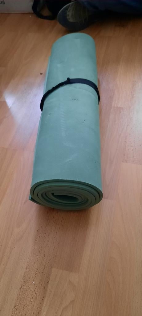 Groene slaapmat / campingmat, Ophalen of Verzenden