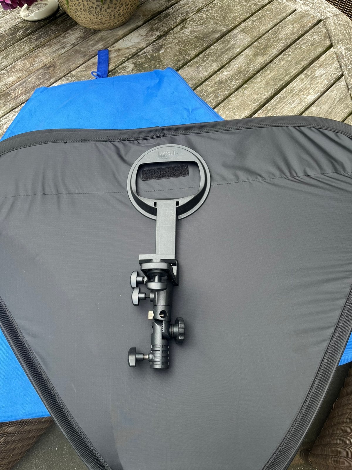 Lastolite Ezybox Hotshoe Softbox incl. houder – complete set, Ophalen, Zo goed als nieuw, Overige typen
