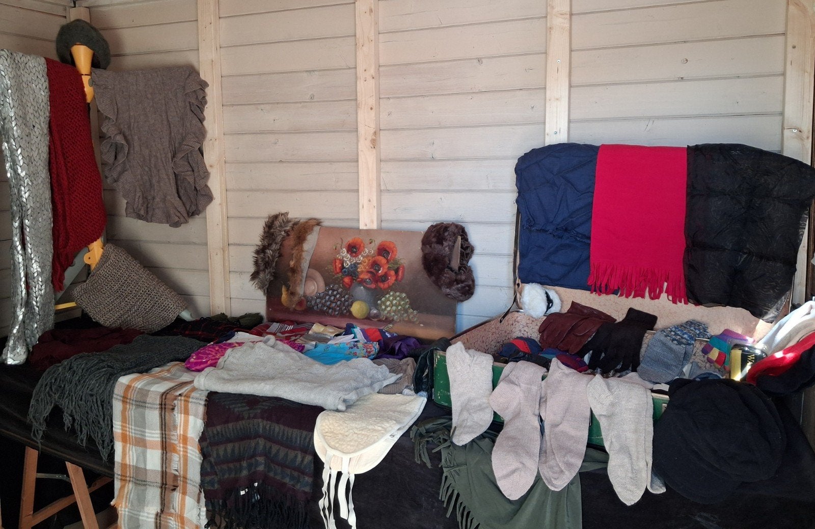 Partij dassen/sjaals/handschoenen, mutsen, etc., Kleding | Dames, Dames-kledingpakketten, Ophalen of Verzenden, Zo goed als nieuw