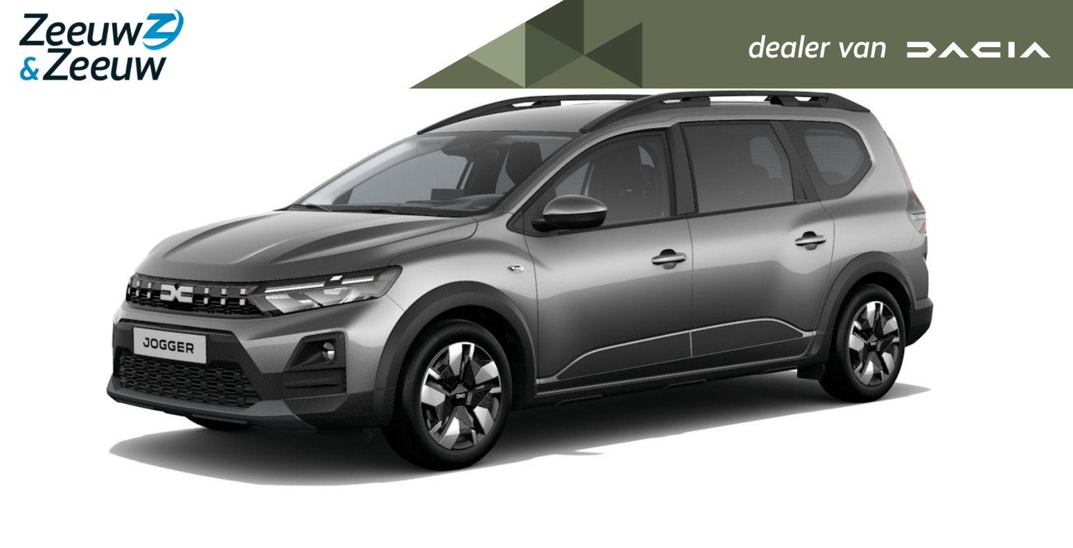 De nieuwe Dacia Jogger TCe 110 expression l Nu te bestellen, Auto's, Voorwielaandrijving, 12 maanden, Stof, Euro 6
