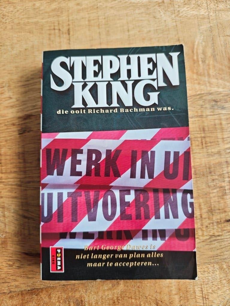 Stephen King – Werk in Uitvoering Thriller, Boeken, Gelezen, Stephen King, Verzenden, Nederland