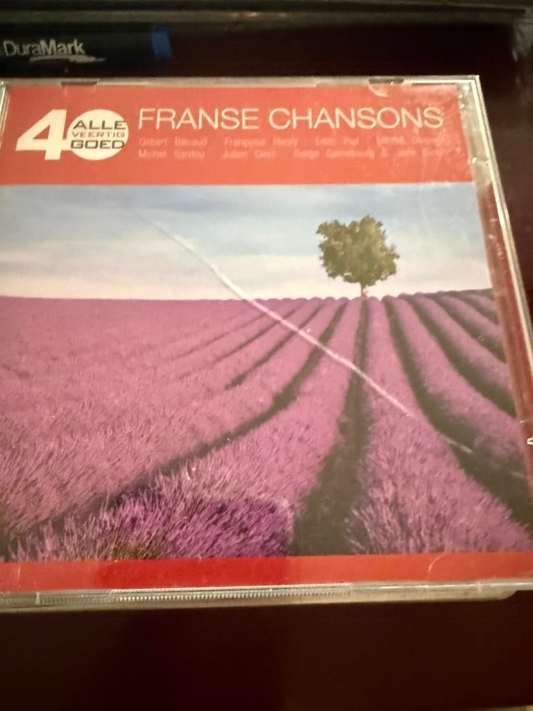 2 cd alle 40 goed franse chansons, Ophalen of Verzenden, Zo goed als nieuw