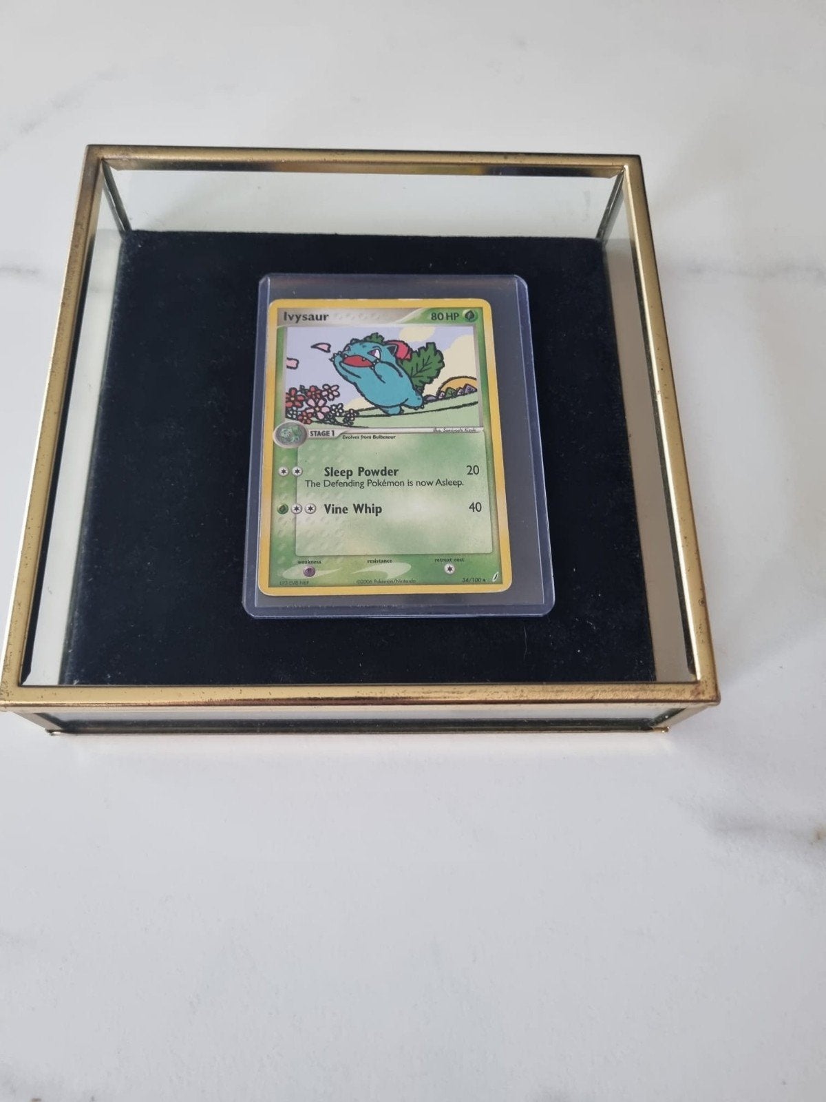 Ivysaur Pokémon kaart, Ophalen of Verzenden, Gebruikt, Losse kaart