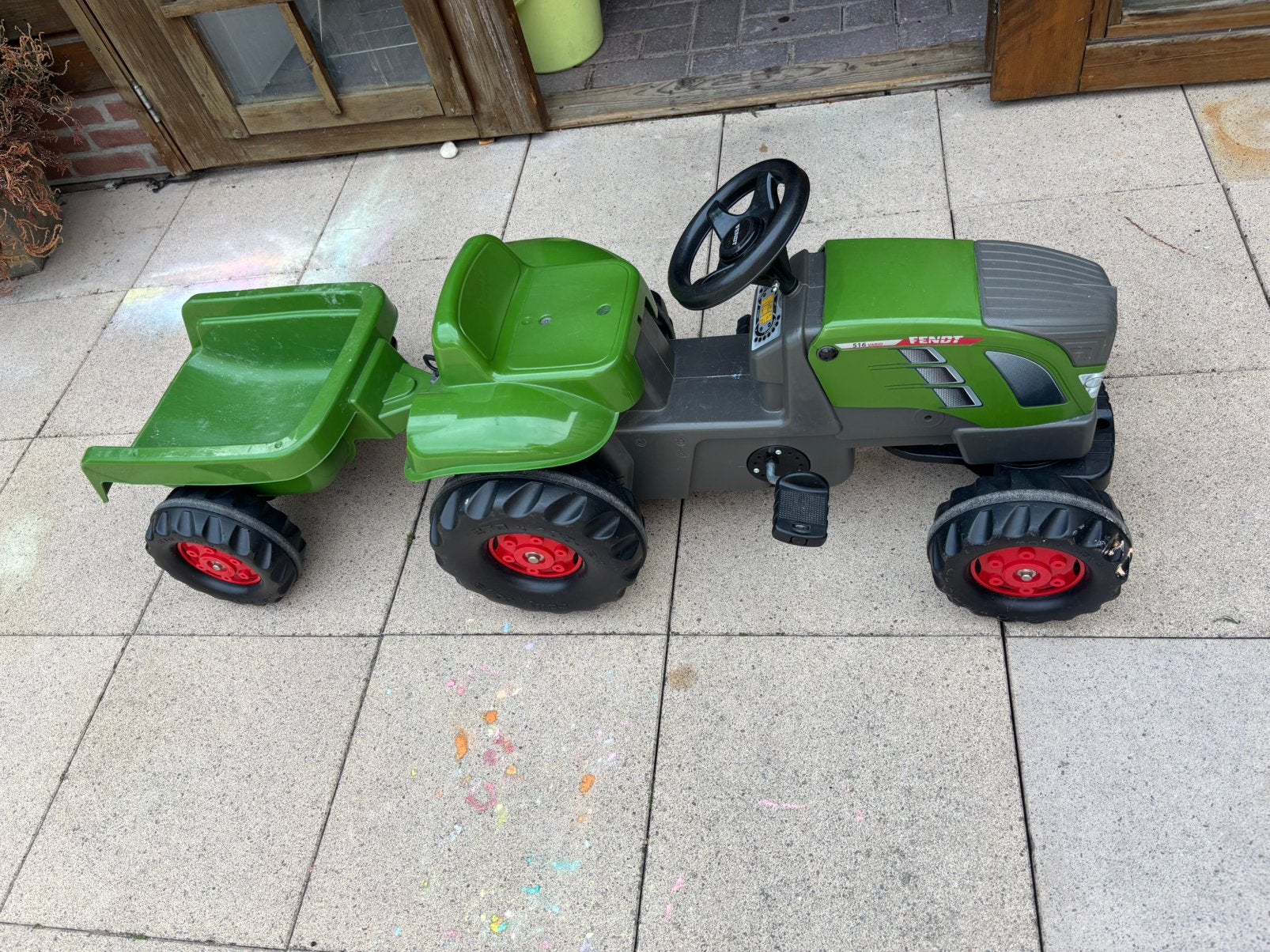 Rolly Toys RollyKid Fendt 516 Vario, Kinderen en Baby's, Speelgoed | Buiten | Voertuigen en Loopfietsen, Ophalen, Zo goed als nieuw
