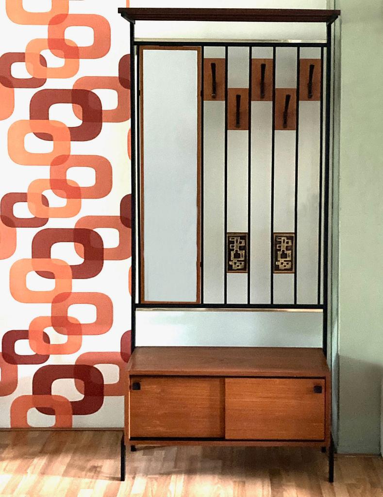 vintage design coat  & hat rack, Ophalen, Gebruikt, 200 cm of meer, Metaal