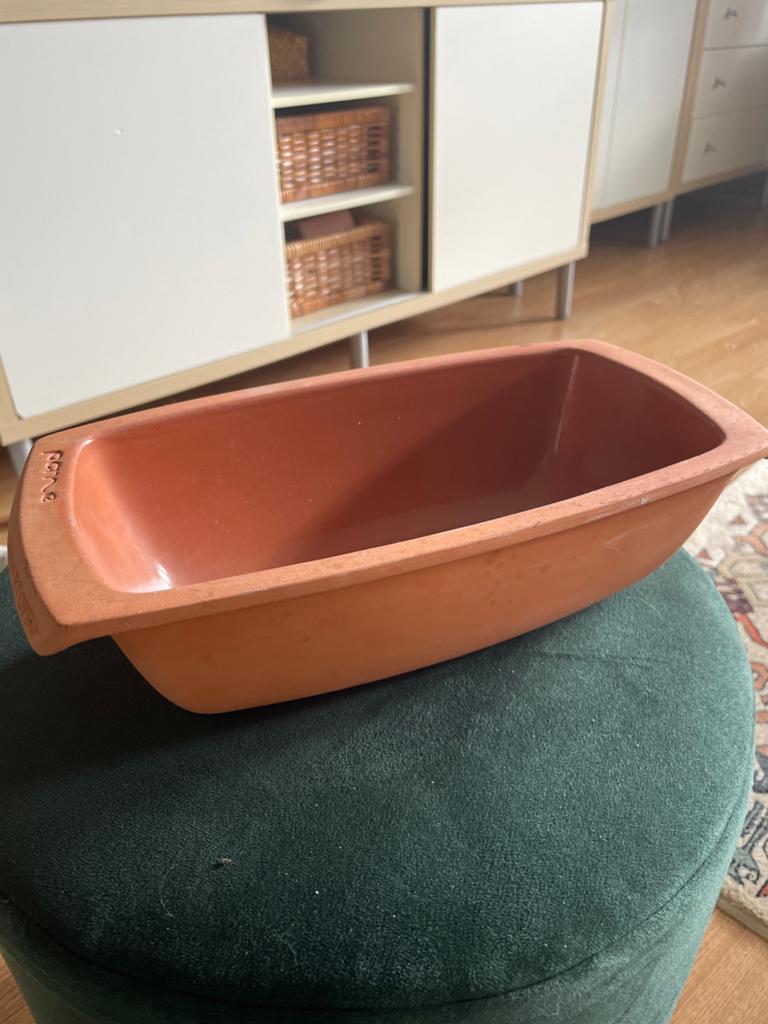 Römertopf Pane broodbakvorm van terracotta, Huis en Inrichting, Overige typen, Ophalen of Verzenden, Zo goed als nieuw, Steen/keramiek