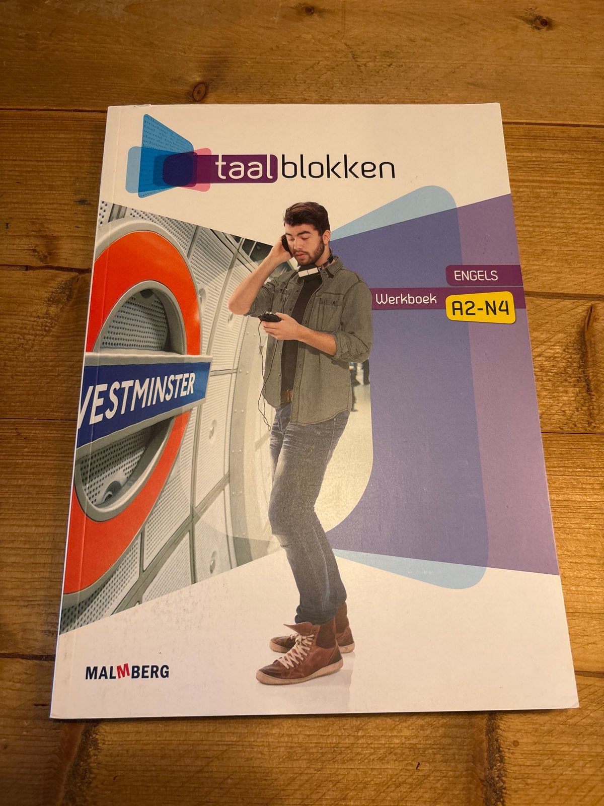 Taalblokken Engels Werkboek A2-N4 Malmberg, Ophalen of Verzenden, Zo goed als nieuw, Non-fictie