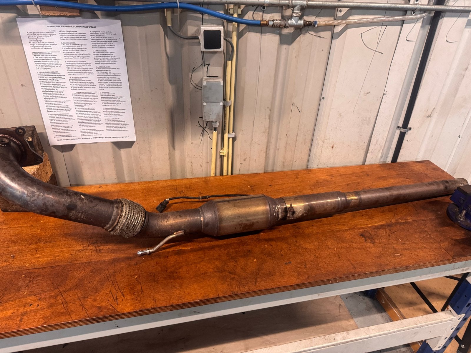 Downpipe sport katalysator - Volkswagen Golf 5 GTI, Auto-onderdelen, Ophalen, Gebruikt, Volkswagen
