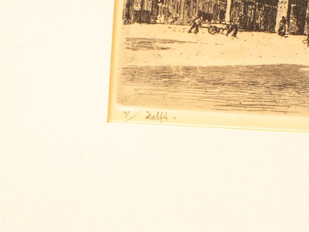 Prent van de nieuwe kerk 37604, Verzamelen, Ophalen of Verzenden, Voor 1920, Ongelopen, Noord-Brabant