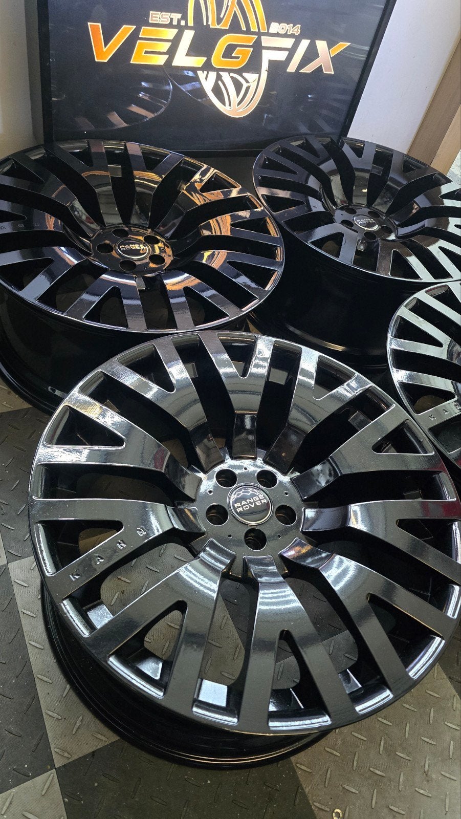 Rangerover / land rover 22 inch KHAN VELGEN, Auto-onderdelen, Banden en Velgen, Nieuw, Ophalen of Verzenden
