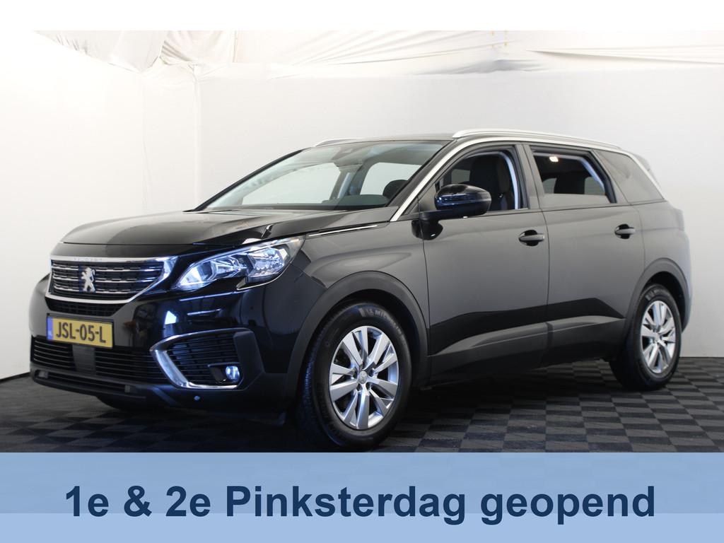 Peugeot 5008 1.2 PureTech Blue Lease Premium (bj 2019), Auto's, Stof, Gebruikt, 1199 cc, 7 stoelen