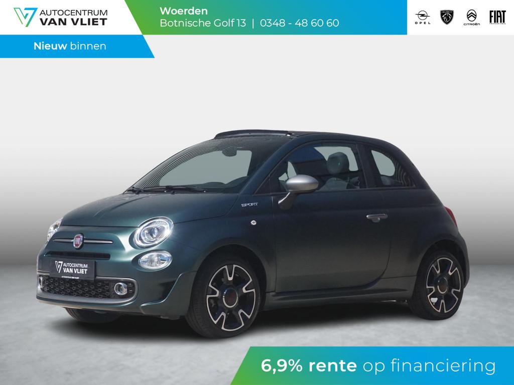 Fiat 500 C 1.0 Hybrid Sport Clima | PDC | Apple Carplay | 16, Voorwielaandrijving, 12 maanden, Stof, Euro 6