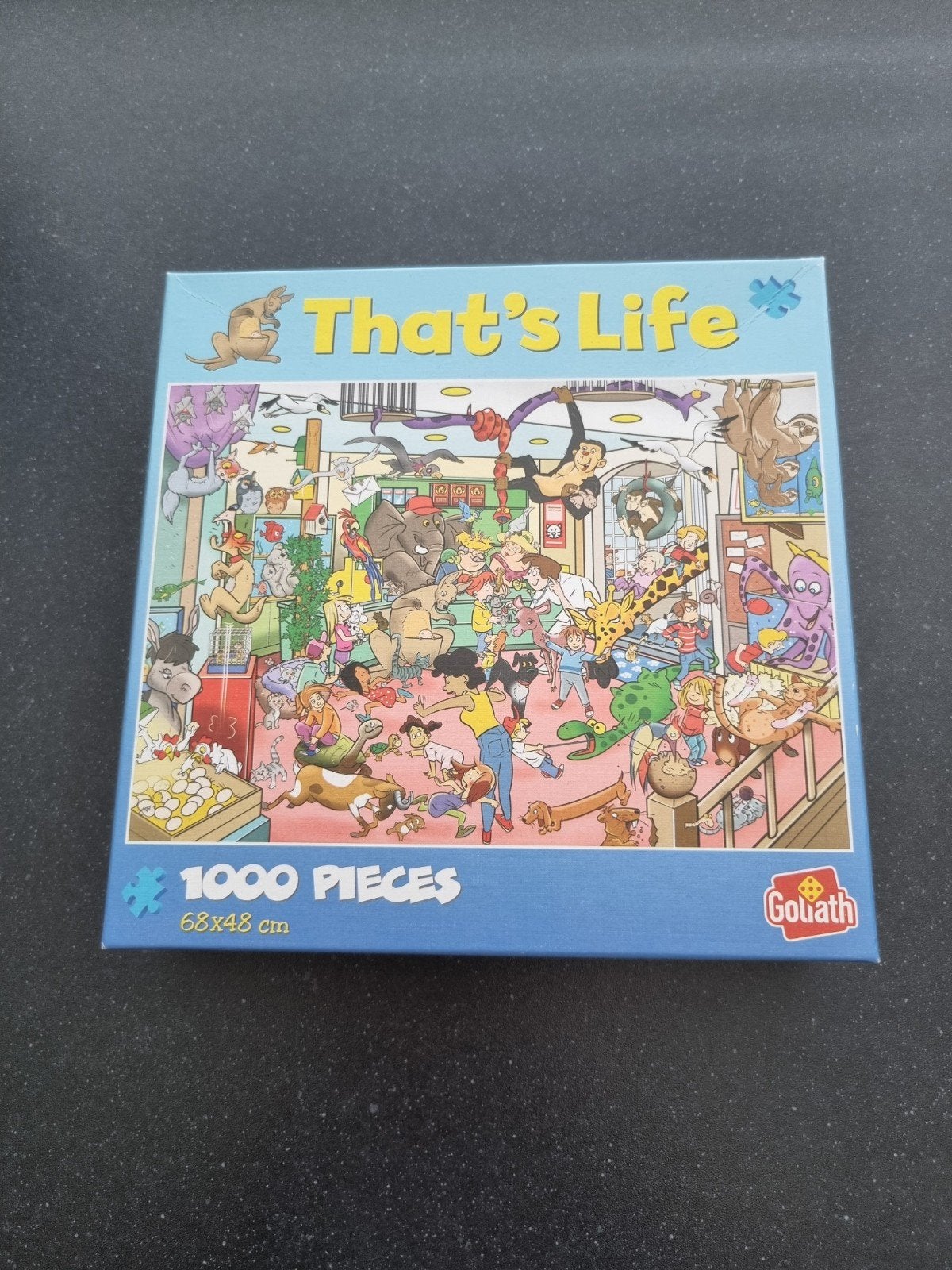 Goliath That's Life Legpuzzel 1000 stukjes, Ophalen of Verzenden, 500 t/m 1500 stukjes, Zo goed als nieuw, Legpuzzel