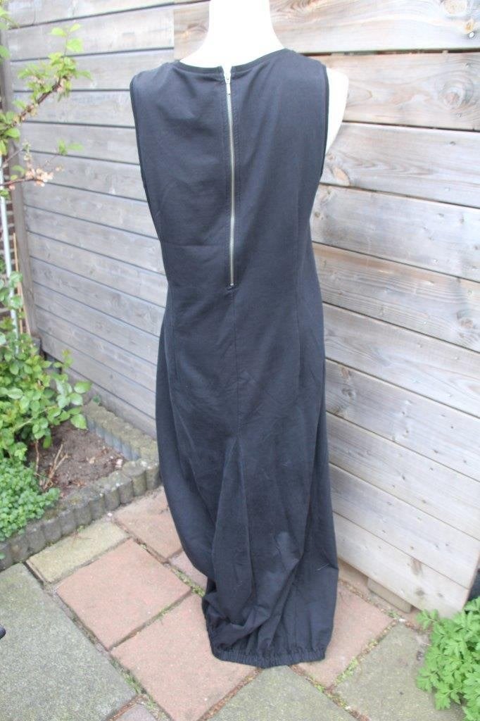 Jurk zwart Cora Kemperman mt Xl Maxi Vaste prijs, Zwart, Maat 46/48 (XL) of groter, Ophalen of Verzenden, Onder de knie