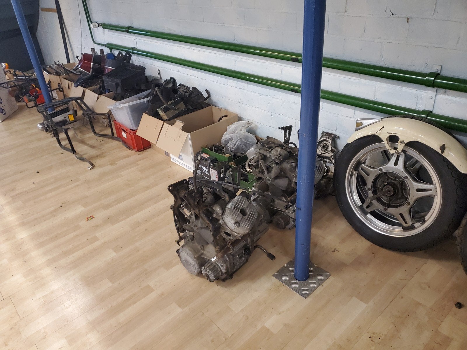 Honda cx500 heel veel onderdelen demontage sloop, Motoren, Ophalen of Verzenden, Gebruikt