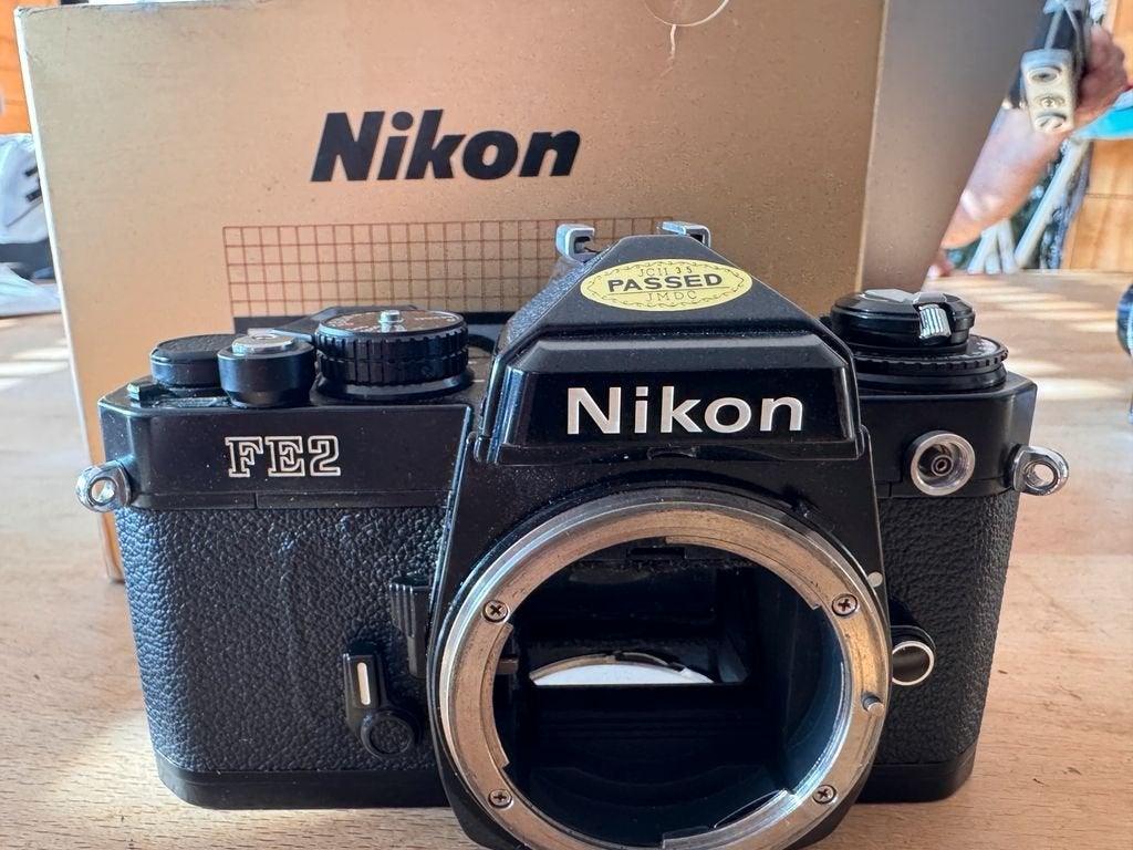 Nikon FE2, Ophalen of Verzenden, Zo goed als nieuw