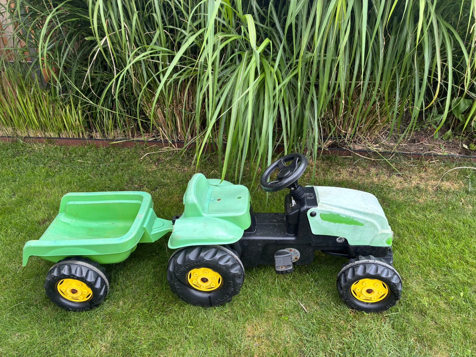 Trap tractor, Kinderen en Baby's, Speelgoed | Buiten | Voertuigen en Loopfietsen, Ophalen, Gebruikt, Trapvoertuig