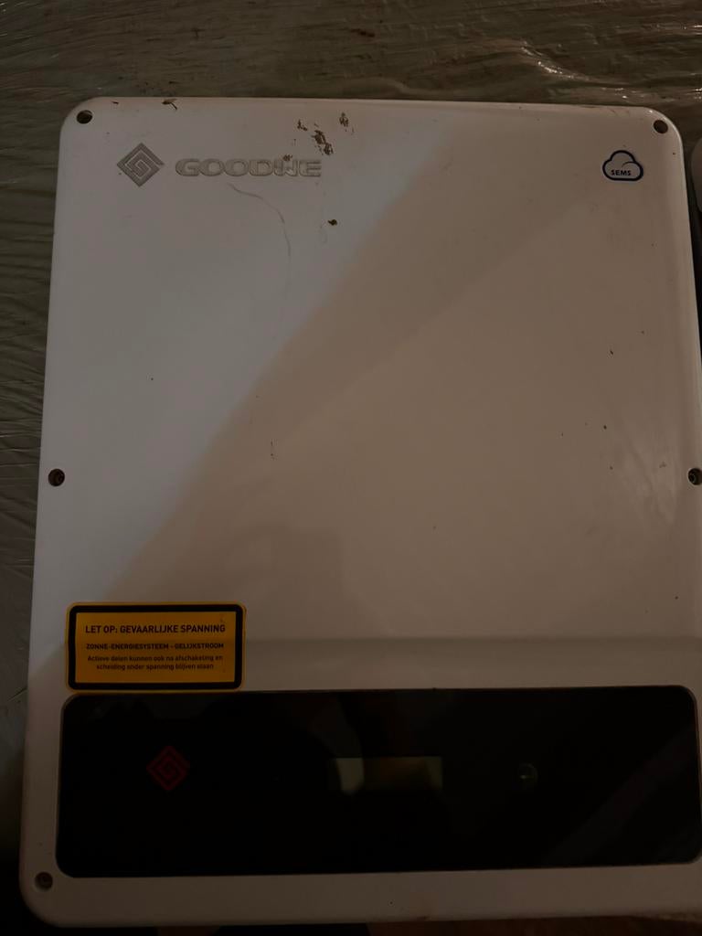 2x GoodWe 12kW omvormer + SEC1000 Smart Energy Controller, Ophalen