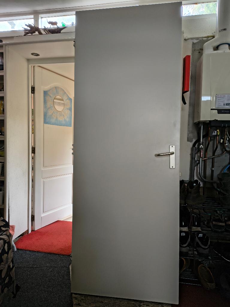 Binnendeur, Ophalen, Gebruikt, Minder dan 80 cm, Binnendeur