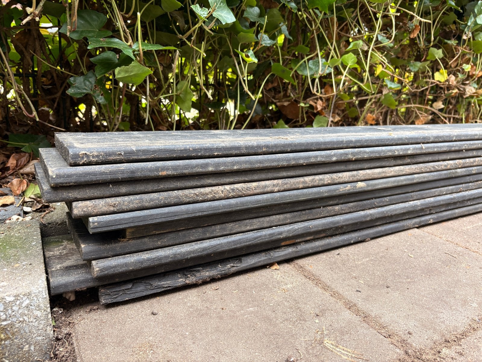 Schuttingplanken 180x13,5 cm, Tuin en Terras, Ophalen, Minder dan 3 meter, Hout, 1 tot 2 meter