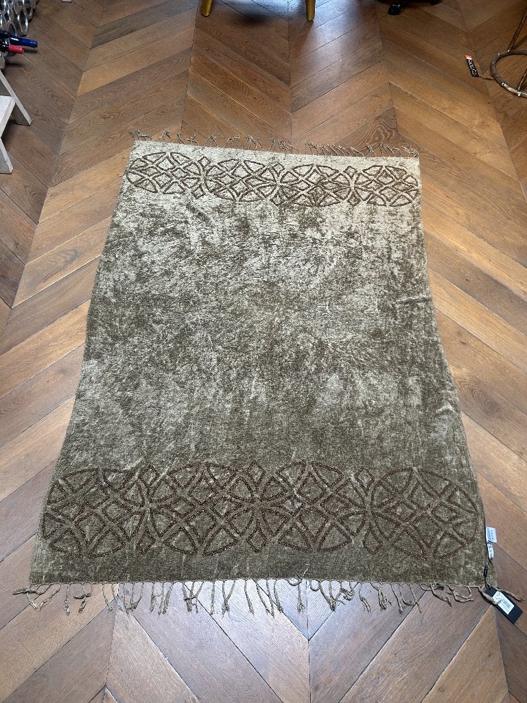Brons/bruin plaid van Colmore, 130 cm, Plaid, Nvt, Nvt
