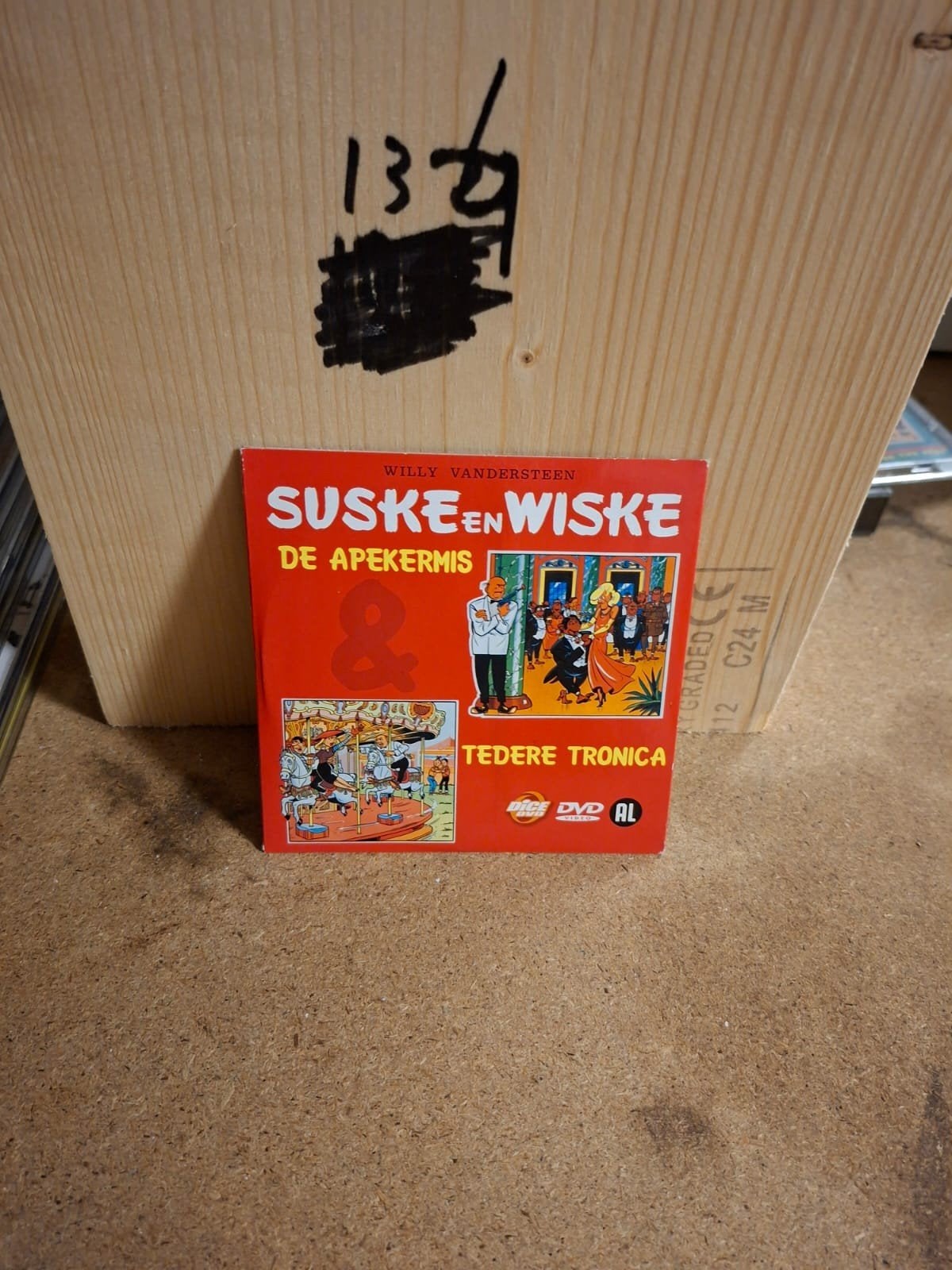 Suske en Wiske - De Apekeris & Tedere Tronica DVD, Gebruikt, Animatie, Alle leeftijden, Film