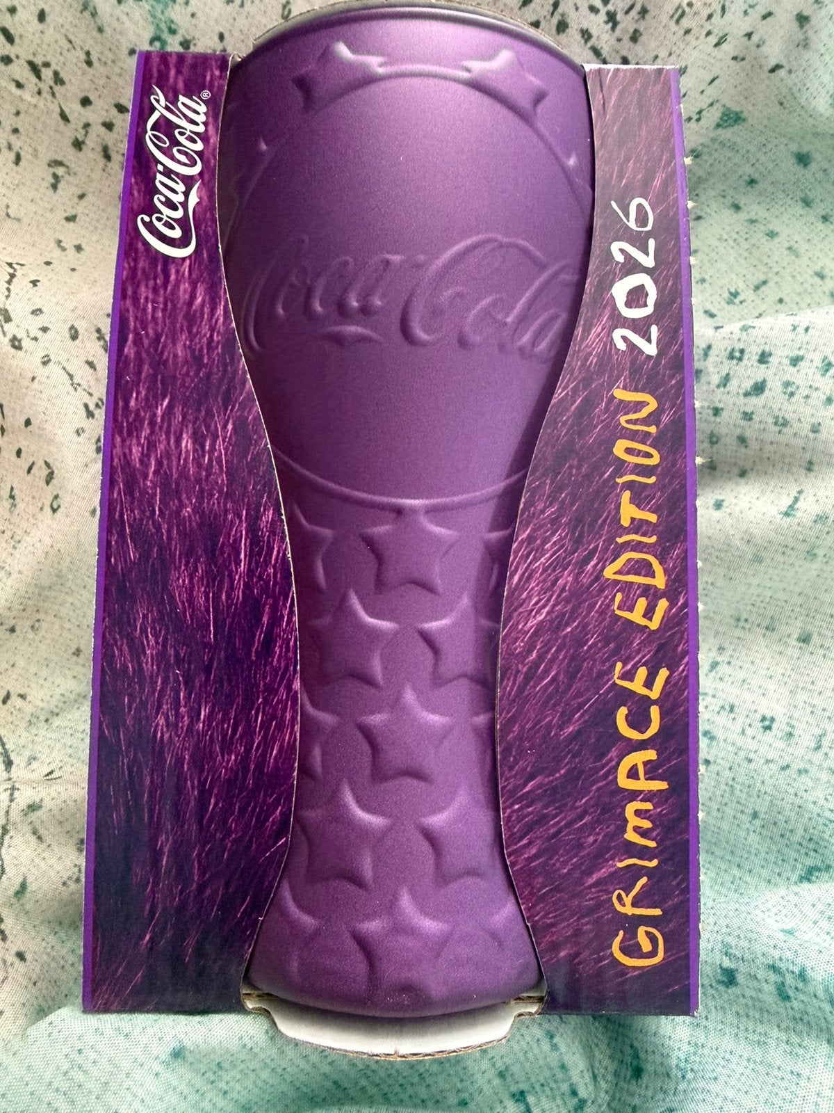 Coca-cola grimace glas 2026 mcdonalds, Verzamelen, Glas en Borrelglaasjes, Ophalen of Verzenden, Nieuw, Frisdrankglas